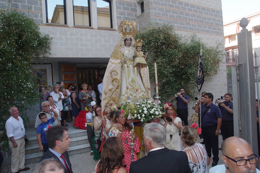 La hermandad ha iniciado su romería al parque de La Concepción en Málaga