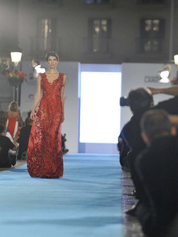 Málaga capital celebra su cita con la moda sobre la alfombra azul más larga de Europa