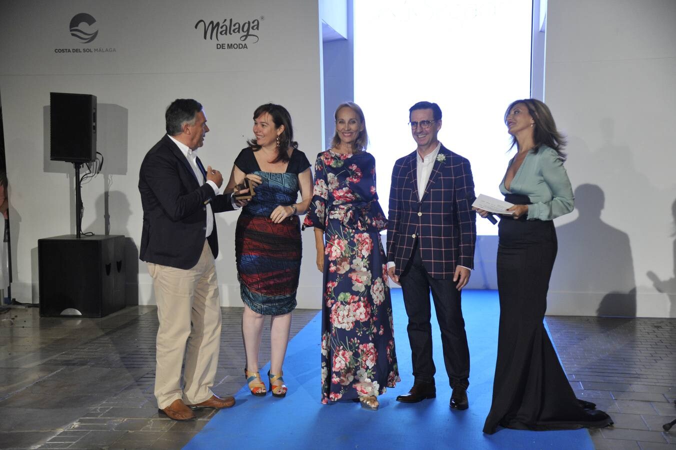 Málaga capital celebra su cita con la moda sobre la alfombra azul más larga de Europa