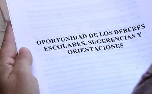 Lanzan una guía para saber cuánto tiempo hay que dedicar a los deberes