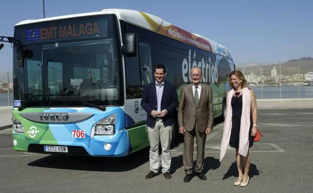 Málaga, primera ciudad con dos líneas de auobuses urbanos completamente híbridos