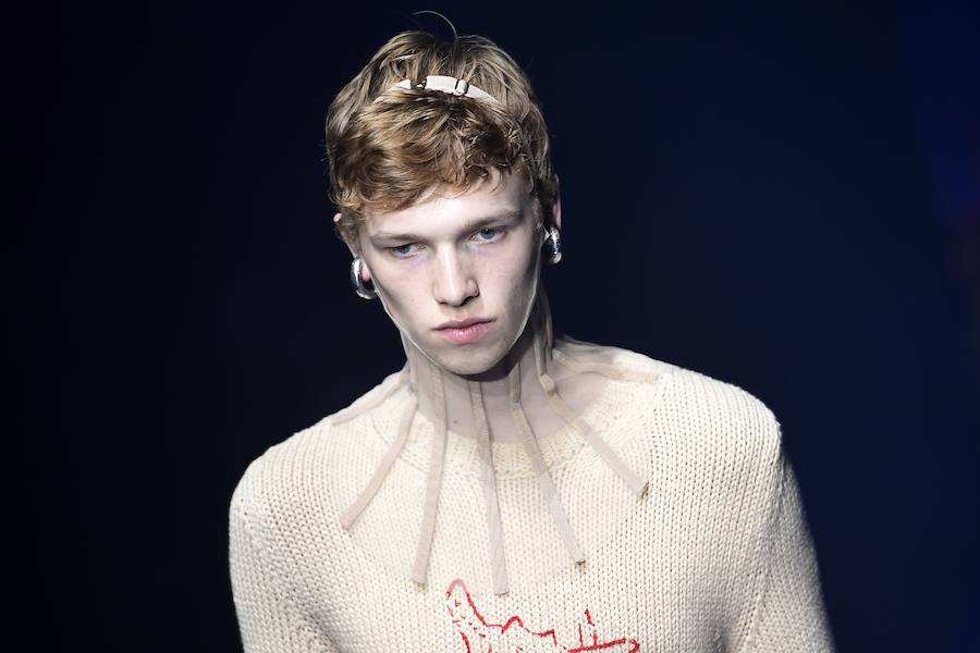 La firma italiana presenta su nueva colección Primavera-Verano durante la semana de la moda de Milán 