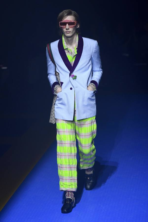 La firma italiana presenta su nueva colección Primavera-Verano durante la semana de la moda de Milán 