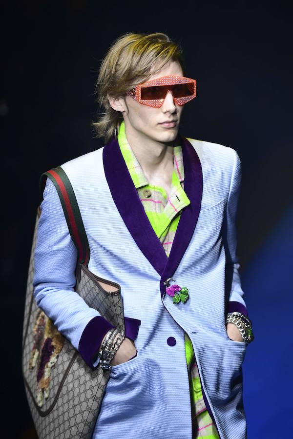 La firma italiana presenta su nueva colección Primavera-Verano durante la semana de la moda de Milán 