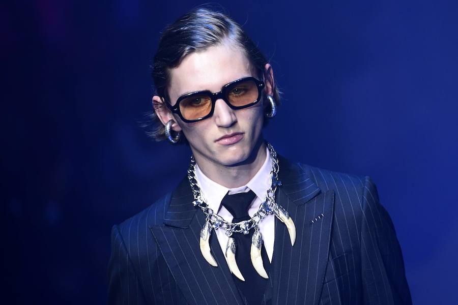 La firma italiana presenta su nueva colección Primavera-Verano durante la semana de la moda de Milán 