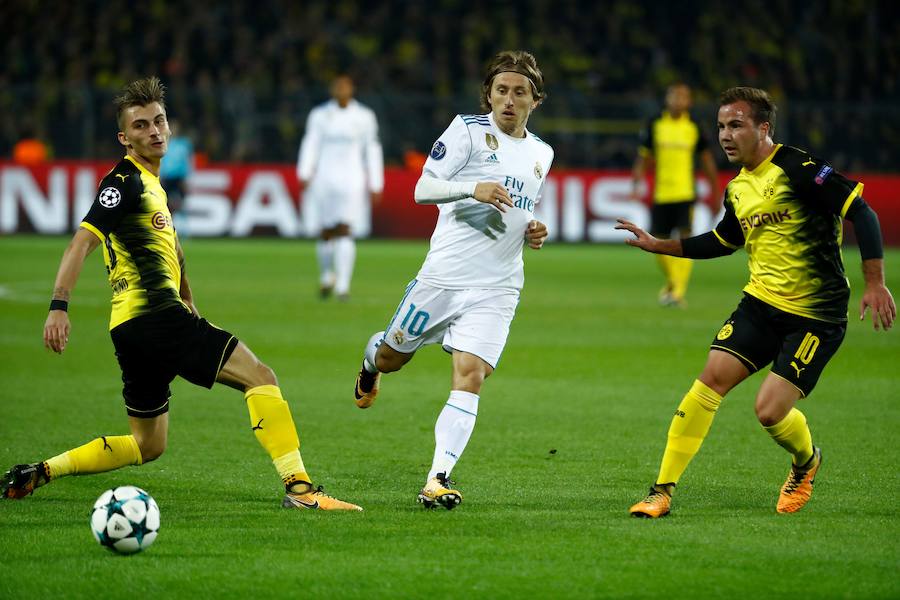 El conjunto de Zidane visita el Signal Iduna Park en encuentro correspondiente a la segunda jornada del Grupo H de la Liga de Campeones. 