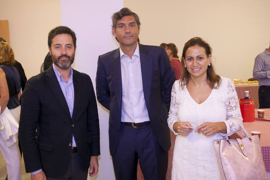 Ignacio Román, Fernando Izquierdo e Isabel Gámez