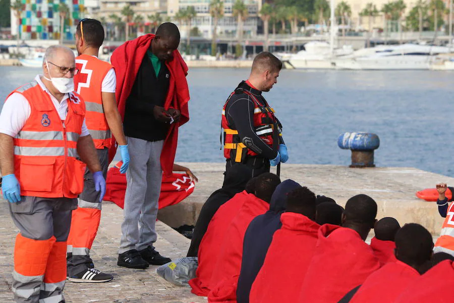 Salvamento Marítimo localizó la embarcación a 40 millas al sur de Málaga