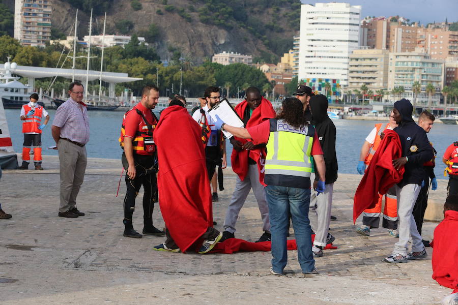 Salvamento Marítimo localizó la embarcación a 40 millas al sur de Málaga