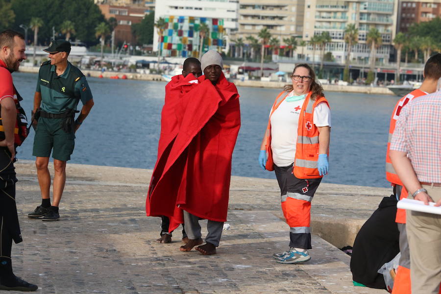 Salvamento Marítimo localizó la embarcación a 40 millas al sur de Málaga