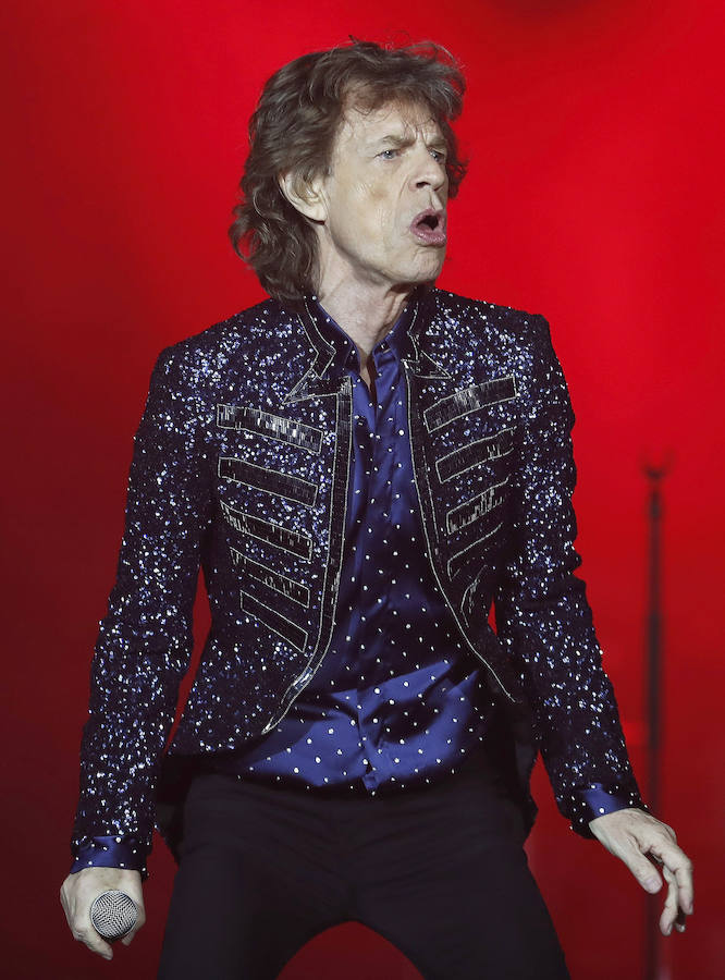 La banda de Mick Jagger hizo las delicias del público