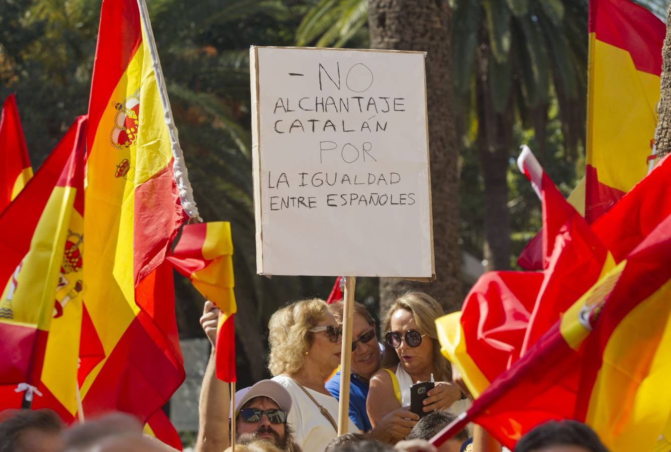 Cerca de un millar de personas acuden a una convocatoria de la Fundación Deanes bajo el lema 'España Somos Todos'