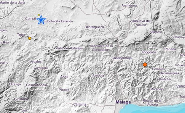 La provincia de Málaga registra cuatro terremotos en menos de 24 horas