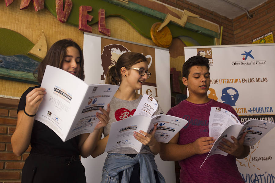 El articulista de SUR Jesús Nieto ha impartido la clase