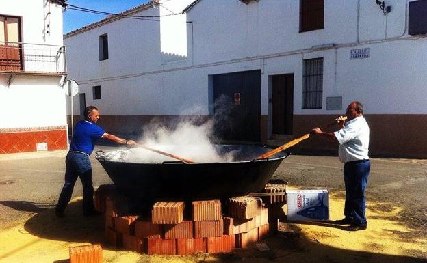 En Las Navas se elaborará un perol popular