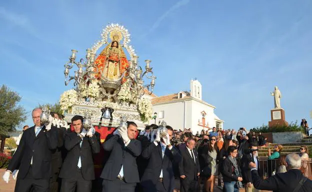 La patrona de Vélez saldrá mañana en rogativa para pedir lluvia