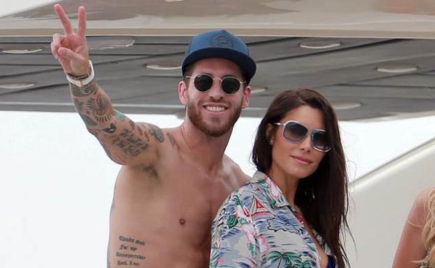 Sergio Ramos y Pilar Rubio.