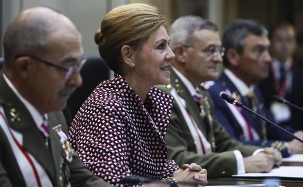 La ministra de Defensa, María Dolores de Cospedal.