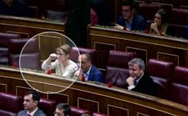 Corte de mangas de una diputada del PDeCAT a Toni Cantó en el Congreso: «Es lo que se merecía»