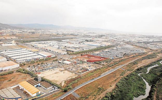 Vista del polígono Guadalhorce