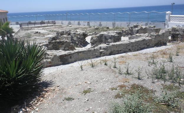 Yacimiento romano junto al Faro de Torrox.