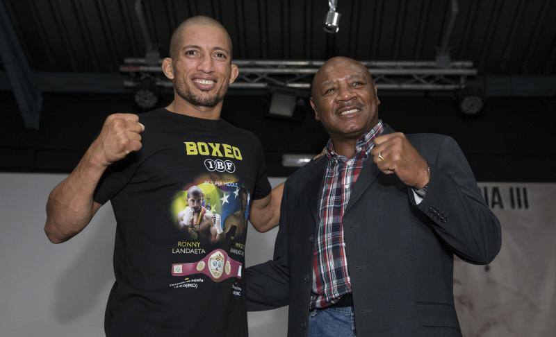 El legendario púgil estadounidense se encuentra en la capital para dar un impulso al deporte en la ciudad