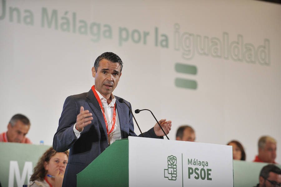 José Luis Ruiz Espejo sustituye a Miguel Ángel Heredia como secretario general del partido en Málaga