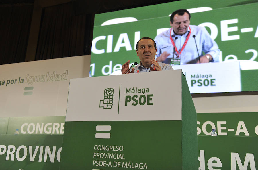 José Luis Ruiz Espejo sustituye a Miguel Ángel Heredia como secretario general del partido en Málaga