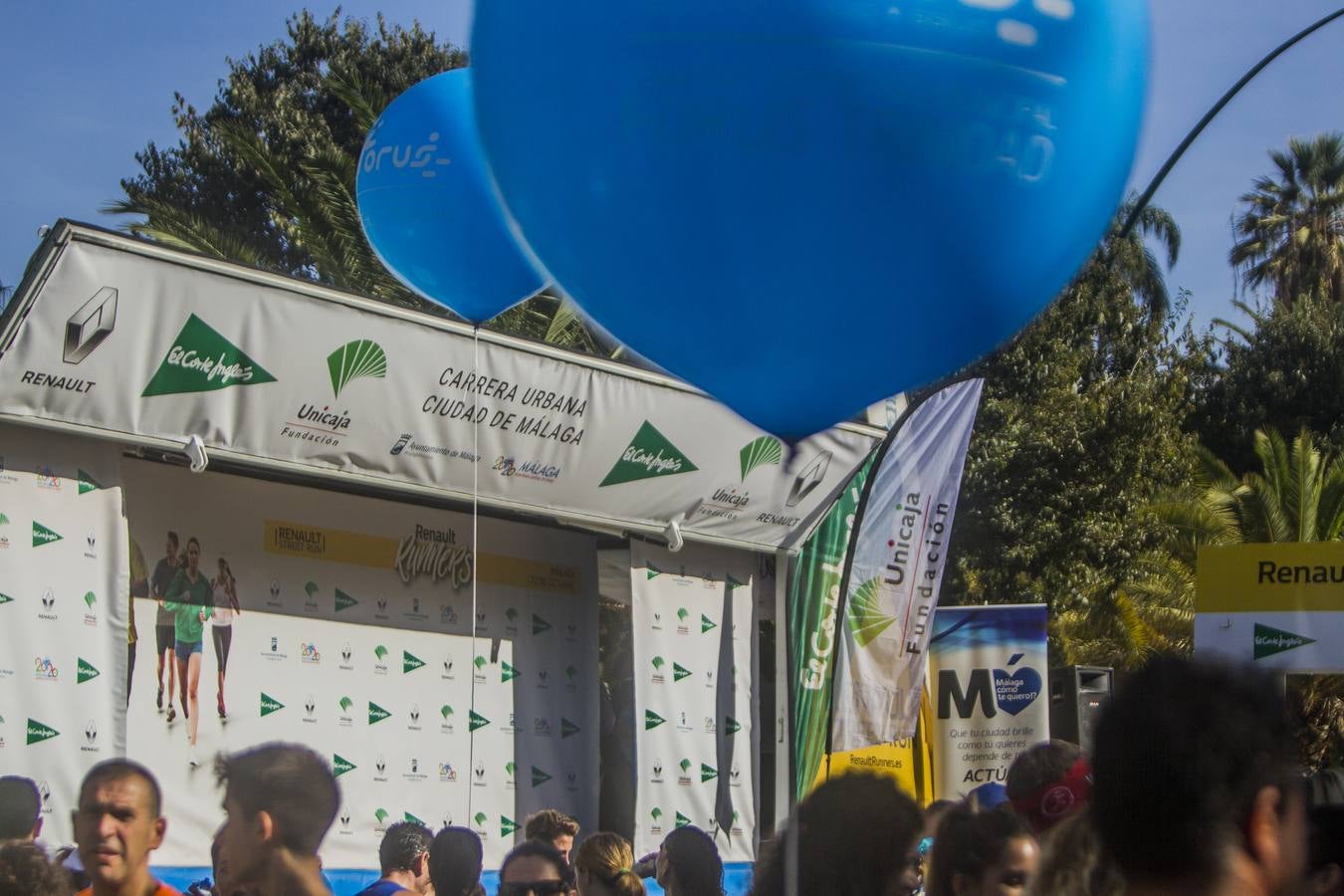 Llegada a meta de los corredores