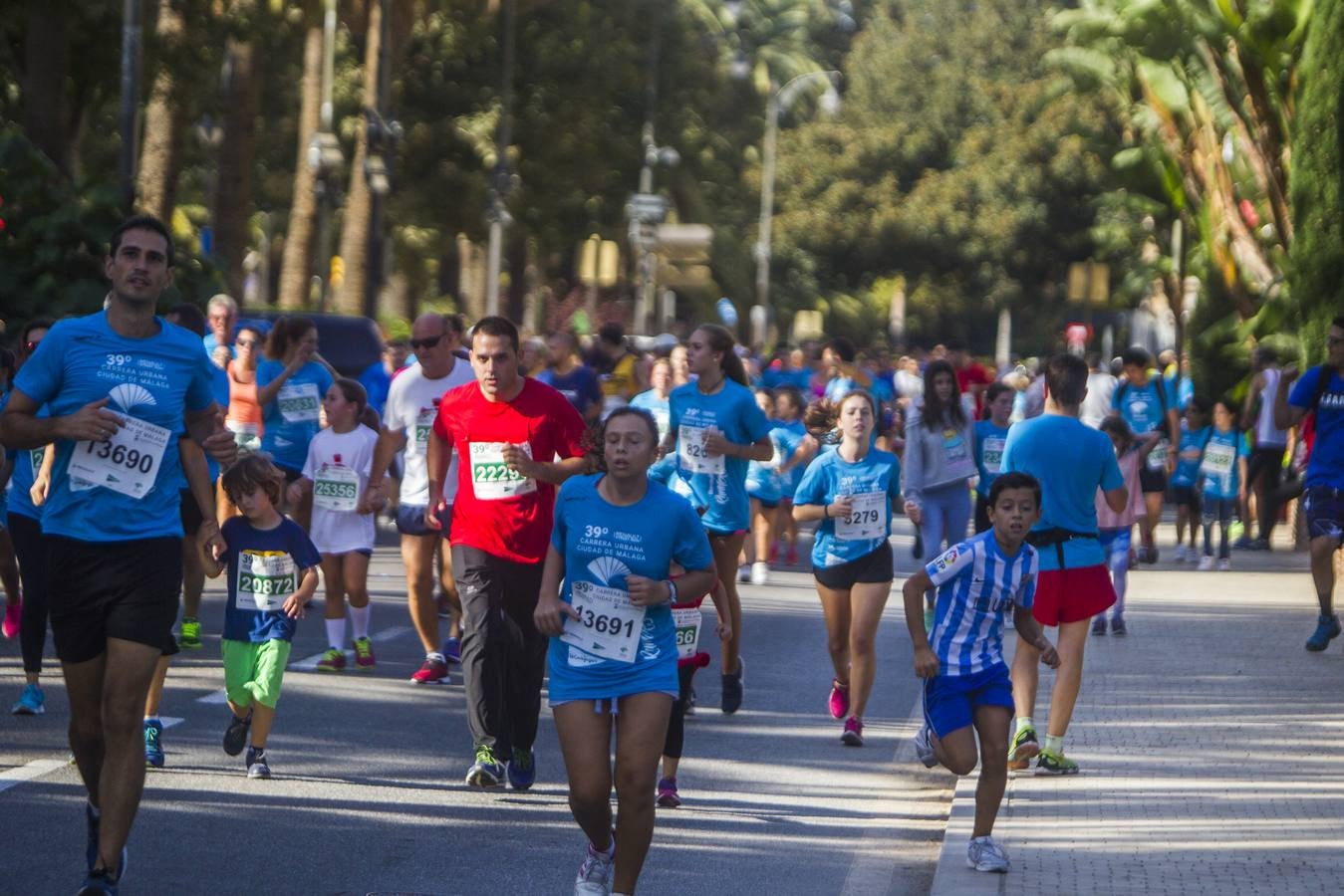 Llegada a meta de los corredores