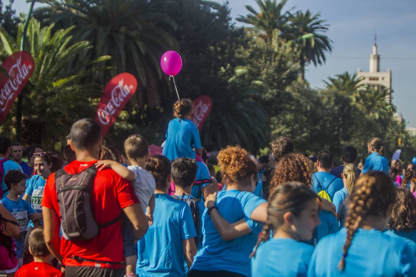 Llegada a meta de los corredores