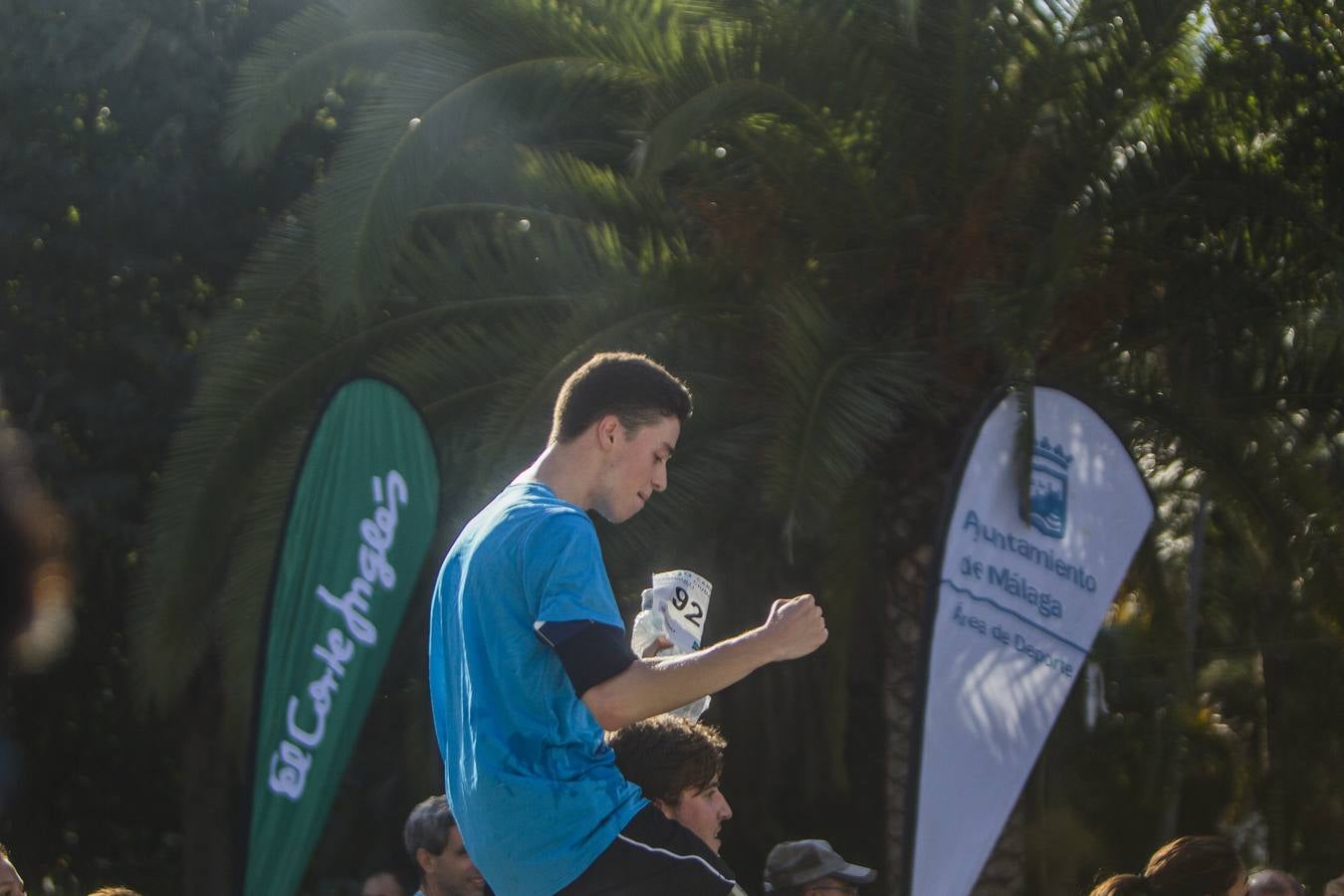 Llegada a meta de los corredores