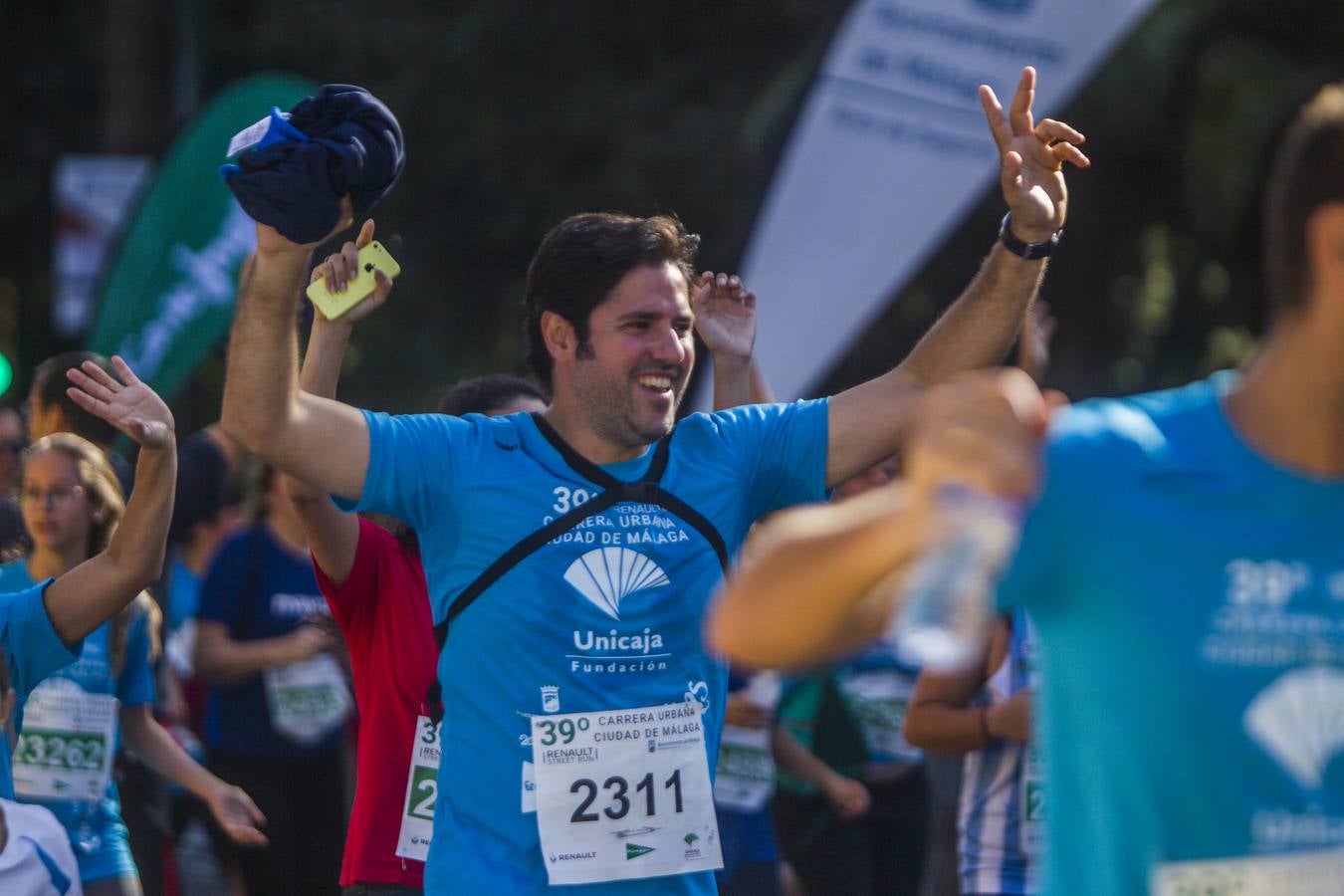 Llegada a meta de los corredores