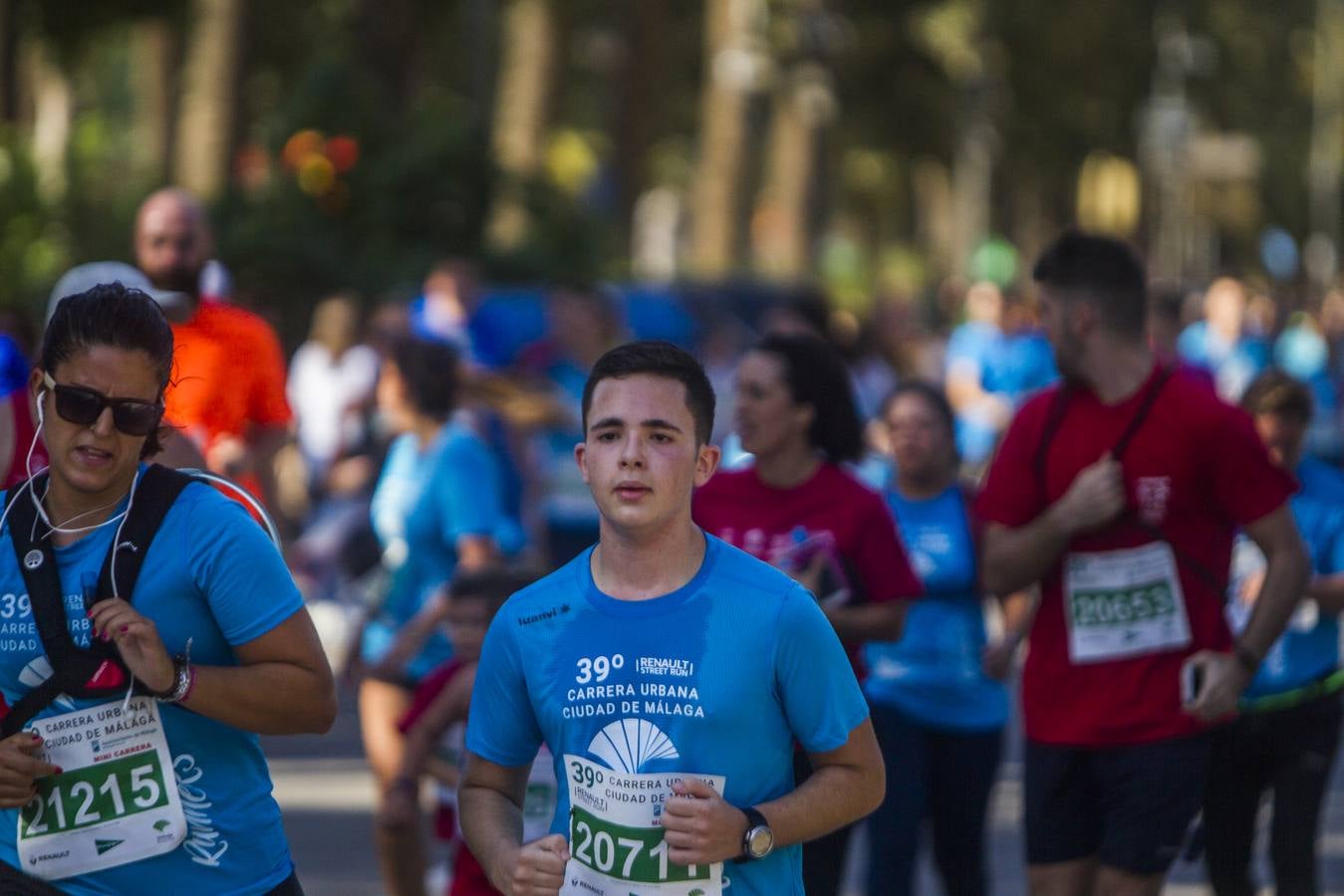 Llegada a meta de los corredores