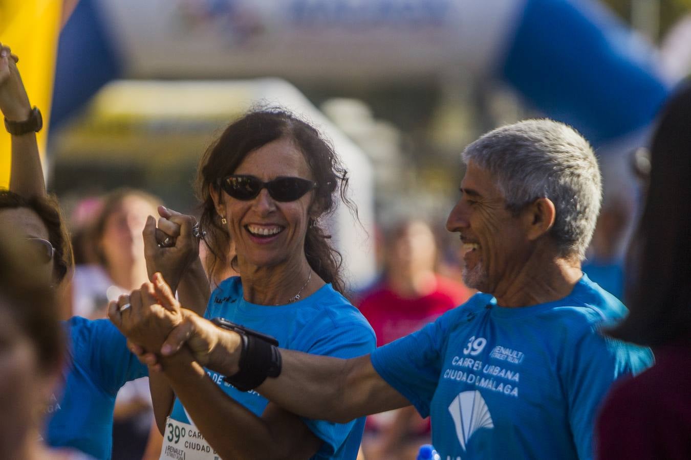 Llegada a meta de los corredores