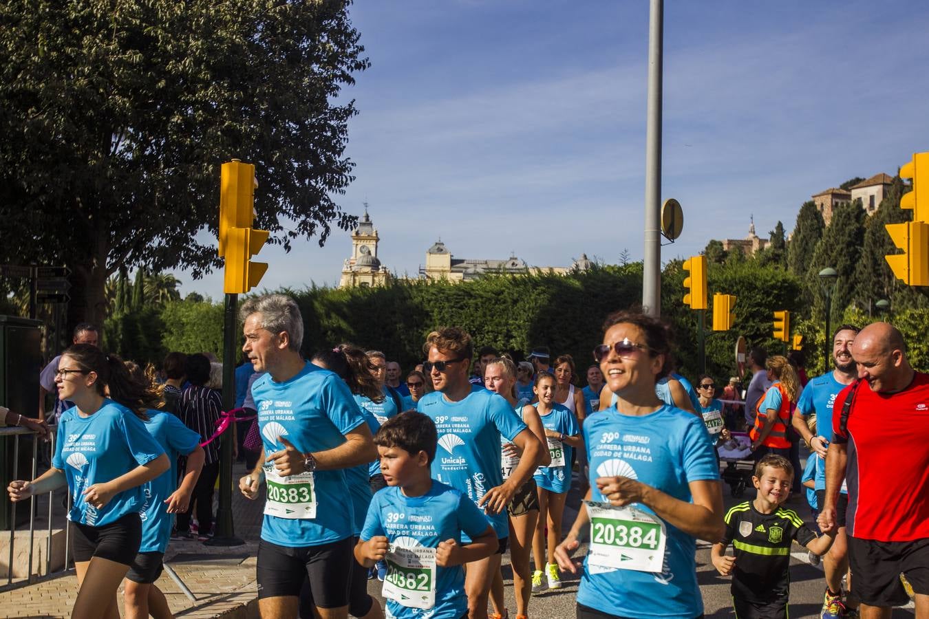 Llegada a meta de los corredores