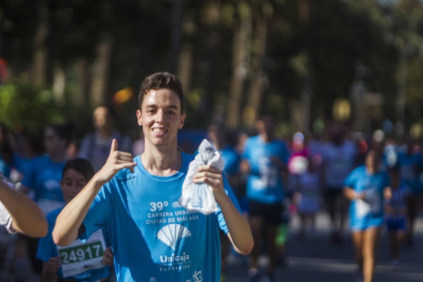 Llegada a meta de los corredores