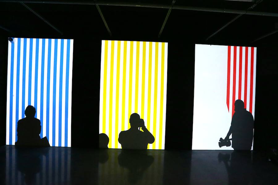 La exposición de Daniel Buren llega al Pompidou