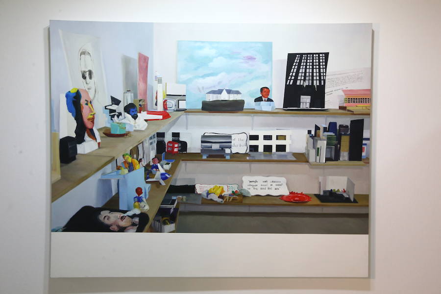 Las piezas de la muestra