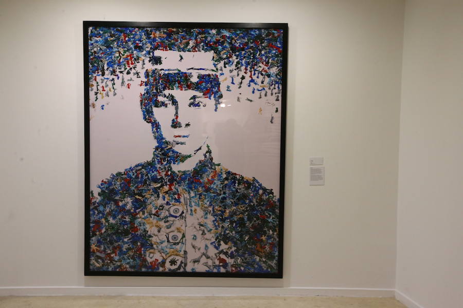 Las piezas de la muestra