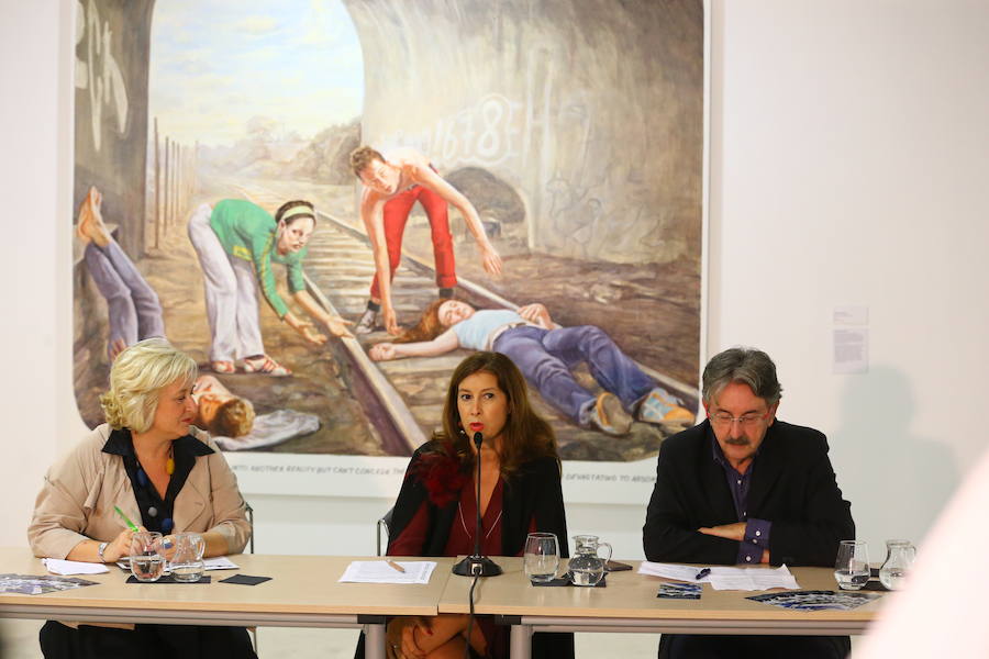 Las piezas de la muestra