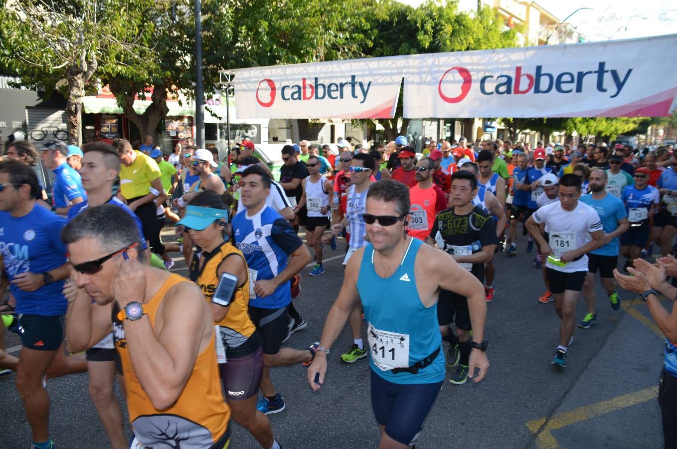 La octava edición de la Media Maratón de Rincón de la Victoria, en fotos