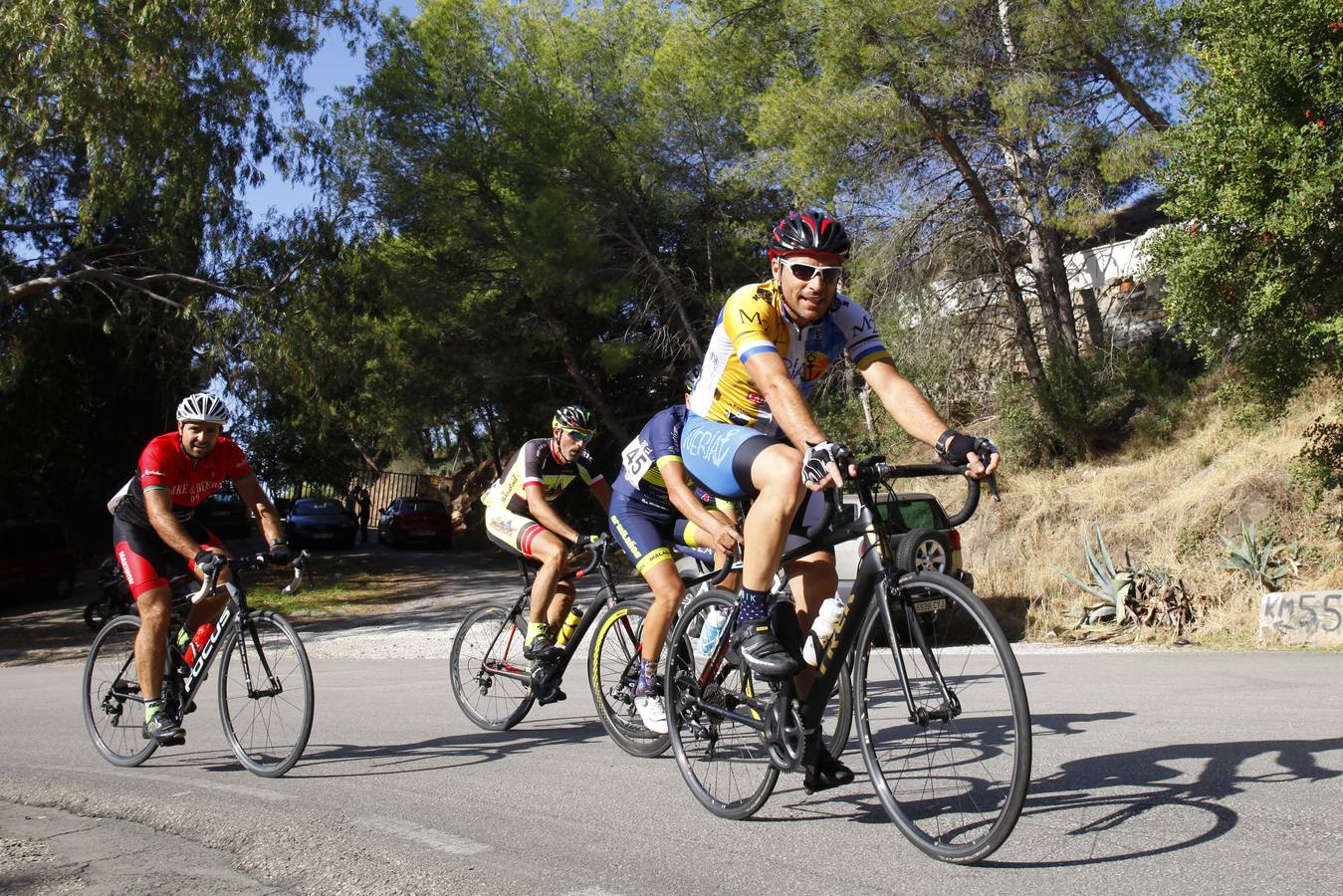 La tradicional prueba se celebró este domingo con la participación de más de 250 ciclistas