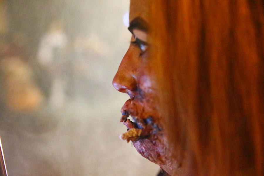 Esta zona de Málaga vivió un año más una noche terrorífica