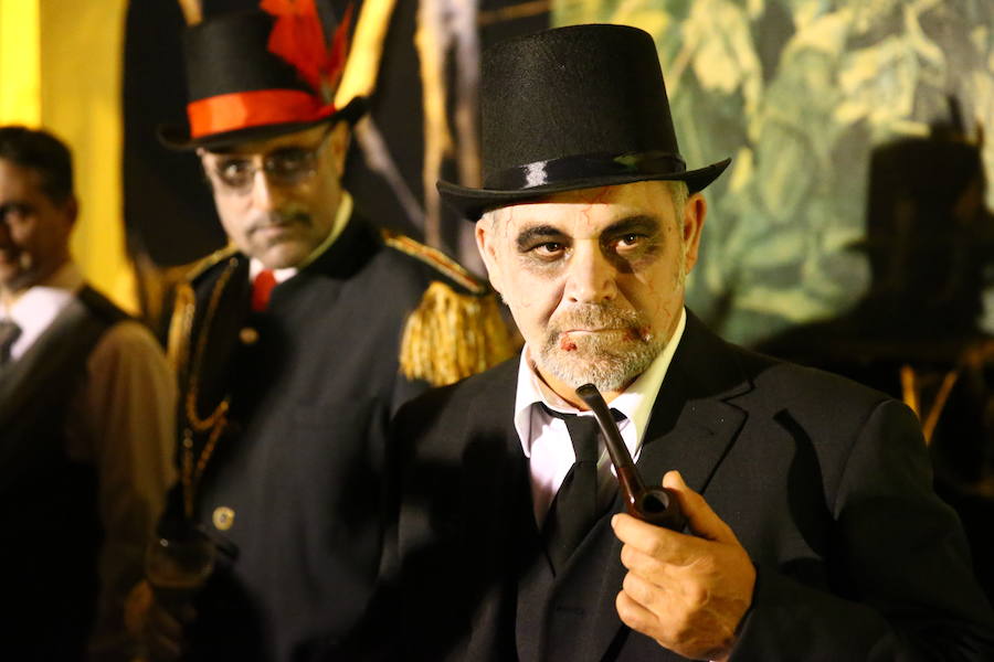 Esta zona de Málaga vivió un año más una noche terrorífica