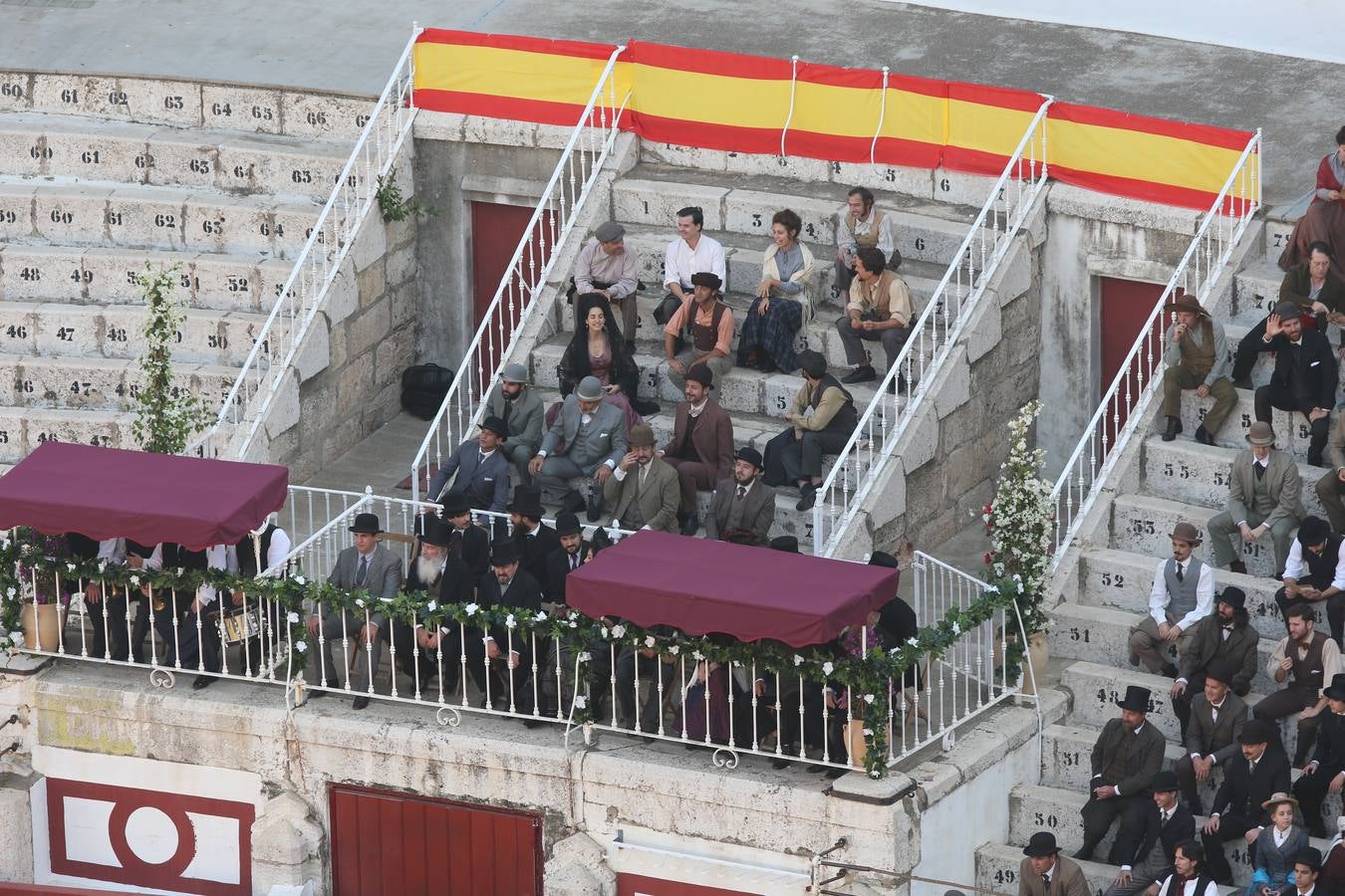 La capital acoge la filmación del documental sobre la figura de Picasso en el que participa Antonio Banderas 