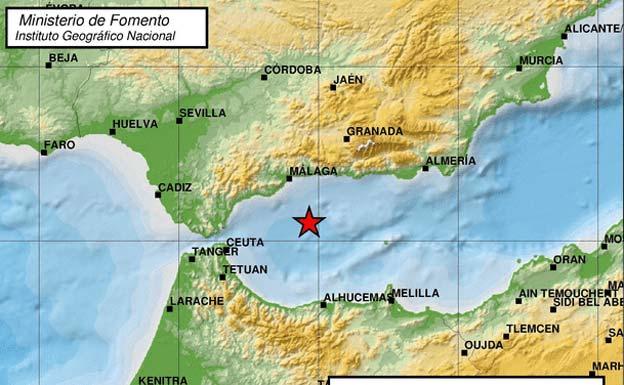 Un terremoto de 4 grados se deja sentir en distintos puntos de Málaga 