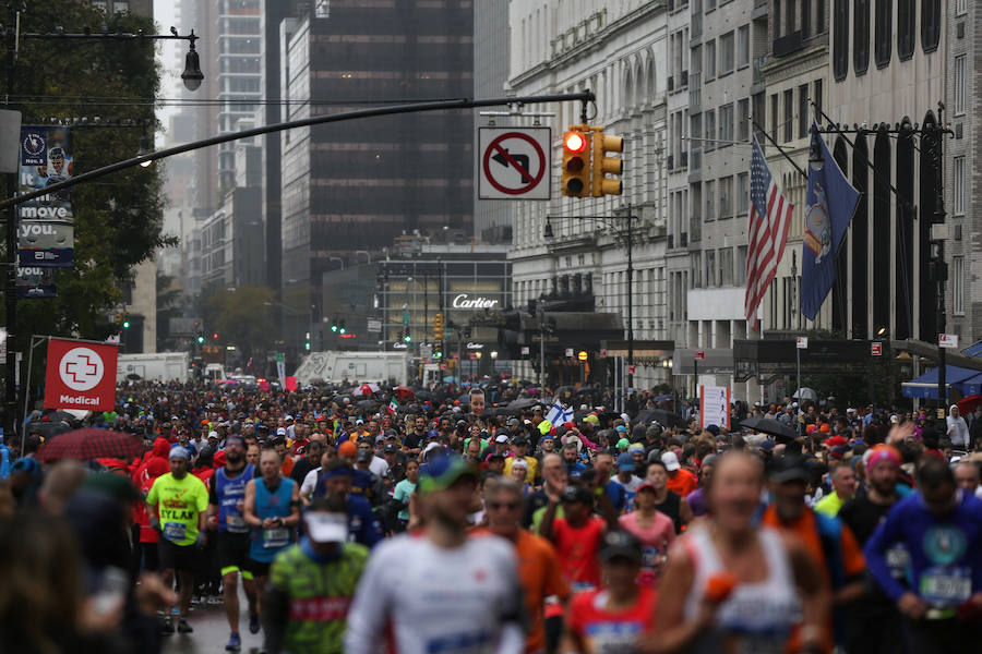 La famosa prueba contó con más de 50.000 corredores,