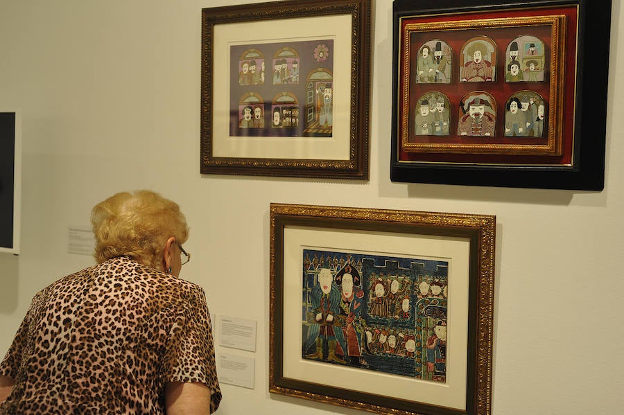 El artista trae la muestra 'La pintura como escenario'