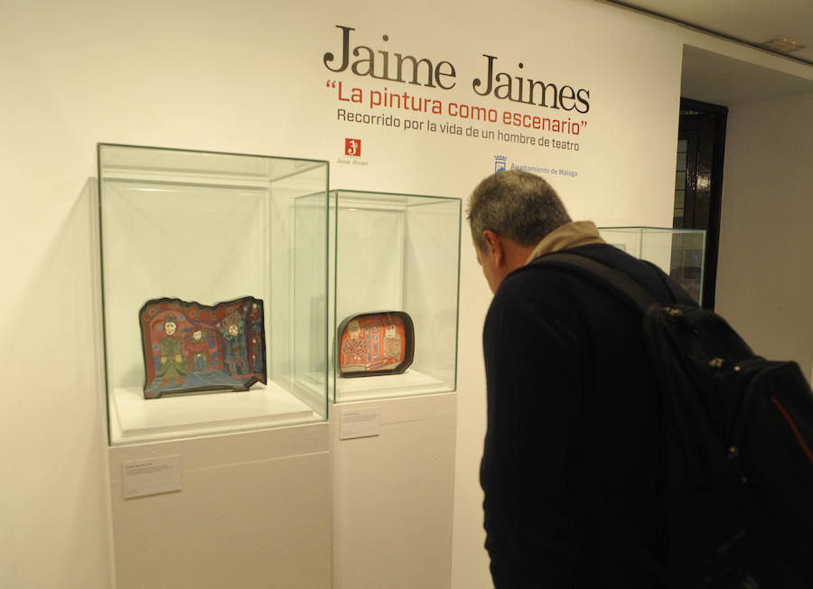 El artista trae la muestra 'La pintura como escenario'